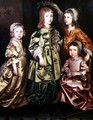 Group portrait of four children, c.1650 - Gerard Soest
