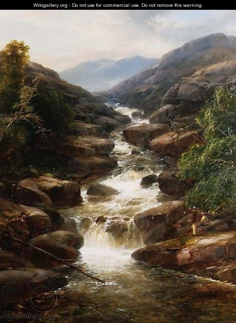 Upper Falls, Aberfeldy, 1870 - James Burrell Smith
