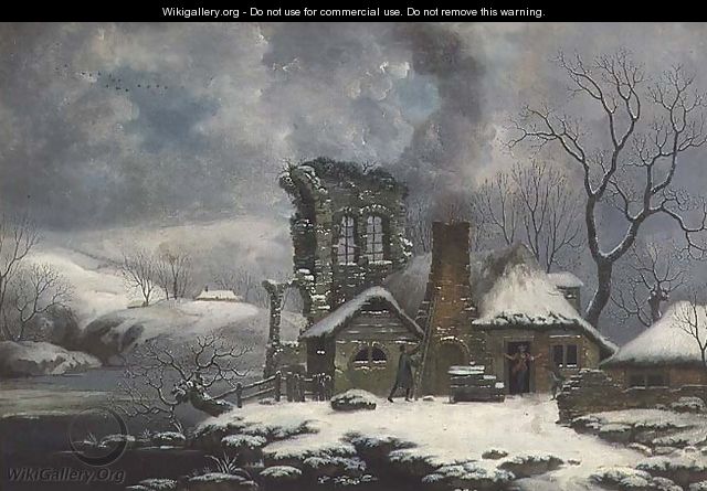 Winter scene - George, of Chichester Smith