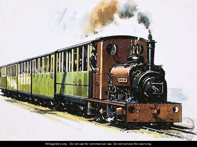 The World of Speed and Power a Hunslet 0-4-0 saddle tank called Dolbadarn - John S. Smith