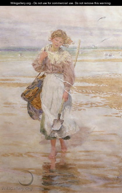 The Bait Digger, 1910 - Lionel Percy Smythe