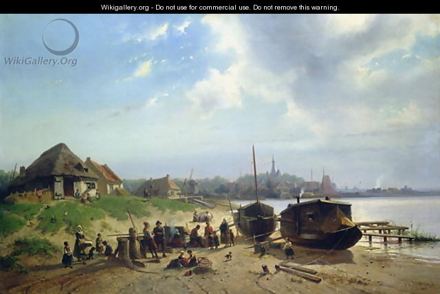 View of the Dutch Coast - Johan Gerard Smits