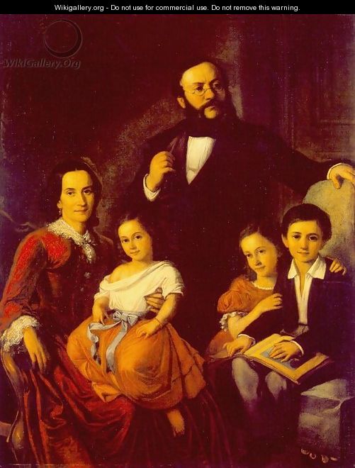 Portrait of a Family 1855 - Mor Than