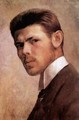 Self-portrait 1887 - Janos Vaszary