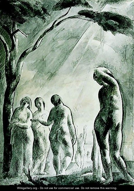 Nude Composition 1923 - Karoly Patko