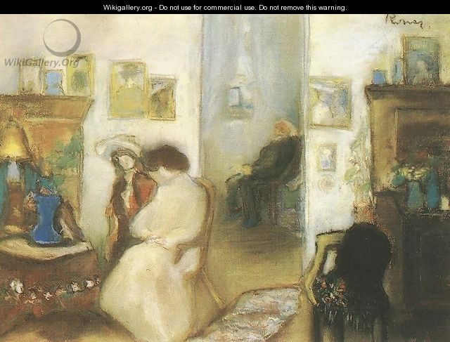 Interior 1912 - Jozsef Rippl-Ronai