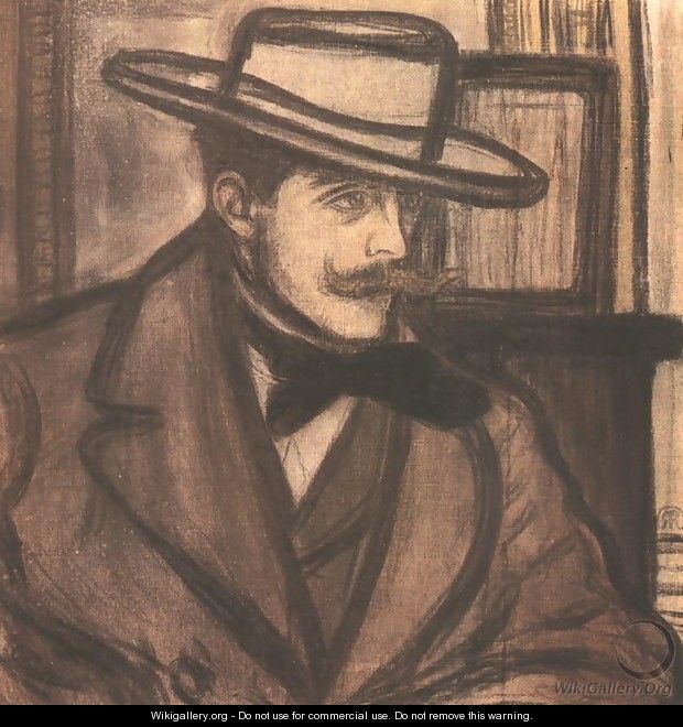 Portrait of James Pitcairn Knowles 1892 - Jozsef Rippl-Ronai