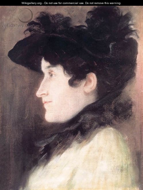 Female Portrait 1889 - Jozsef Rippl-Ronai