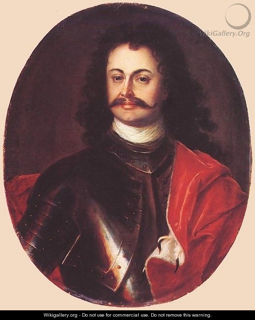 Portrait of Ferenc Rakoci II 1710s - David the Elder Richter