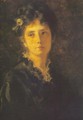 Miss Mesterhazy c. 1875 - Bertalan Szekely