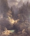 Carpathian Landscape 1874 - Jozsef Molnar