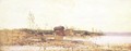 Siofok Balaton Landscape 1872 - Geza Meszoly
