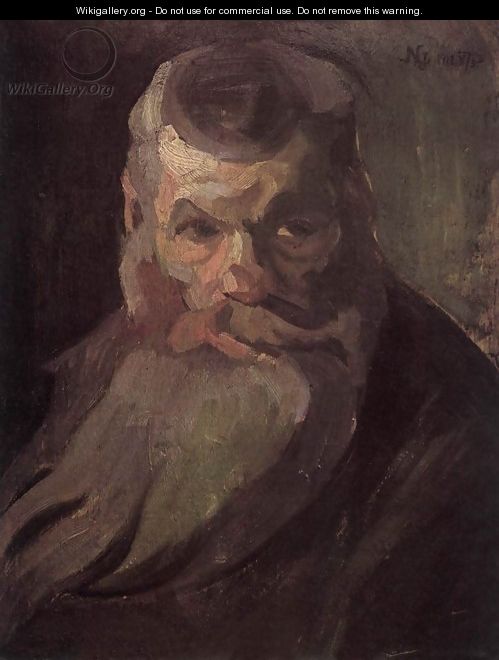Portrait of a Bearded Man 1912 - Jozsef Nemes Lamperth