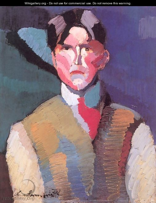 Self-portrait 1911 - Jozsef Nemes Lamperth
