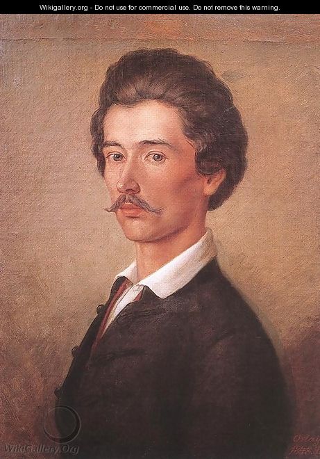 Poet Sandor Petofi 1840s - Soma Orlai Petrich