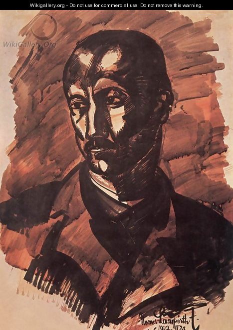 Portrait of a Man 1922 - Jozsef Nemes Lamperth