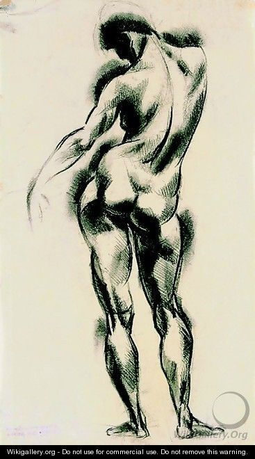 Nude Standing c. 1920 - Erzsebet Korb