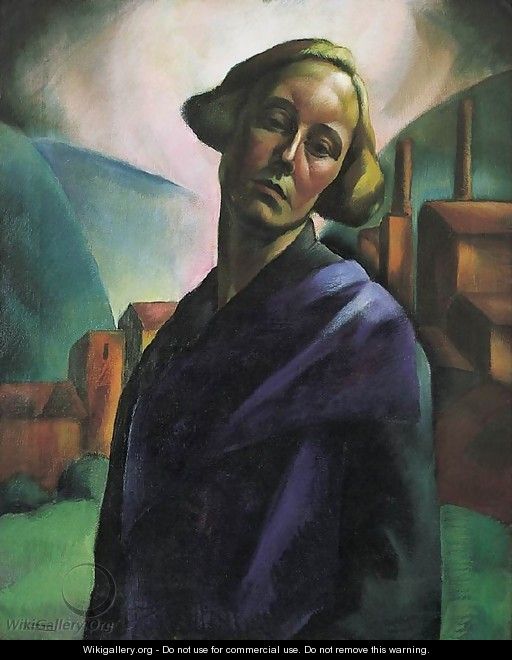 Self-Portrait c. 1921 - Erzsebet Korb