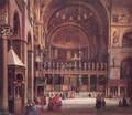 Interior of Sr Marks Basilica in Venice 1873-75 - Mihaly Kovacs