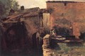 Watermill in Italy 1843 - Mihaly Kovacs