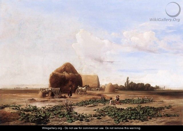 Harvesting Watermelons 1852 - Ferenc Marko