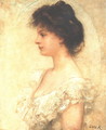 Portrait of Kornelia Lotz 1890s - Karoly Lotz