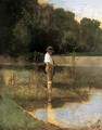 Angler 1890 - Laszlo Mednyanszky