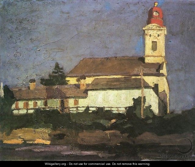 The Reformed Church from Hid Street 1900-05 - Jeno Maticska