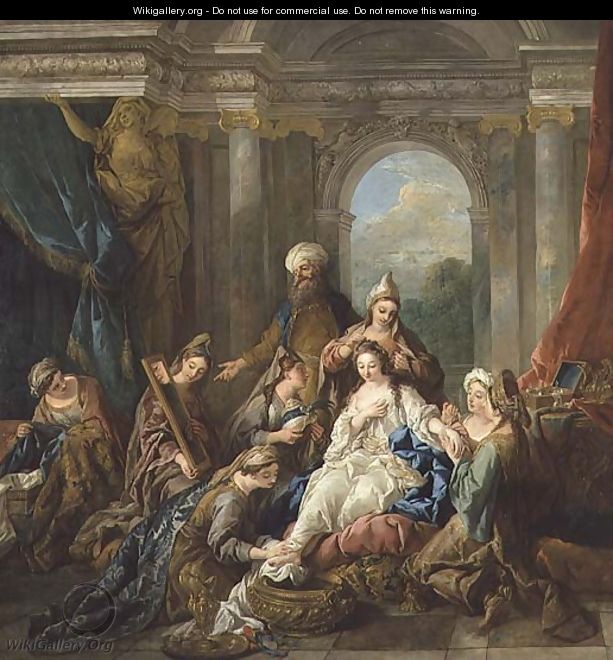 The Toilet of Esther, 1738 - Jean François de Troy