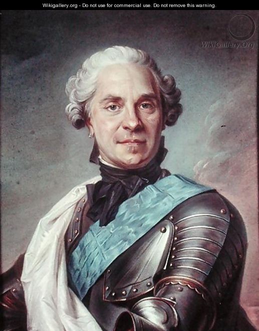 Marshal Maurice de Saxe 1696-1750 - Maurice Quentin de La Tour