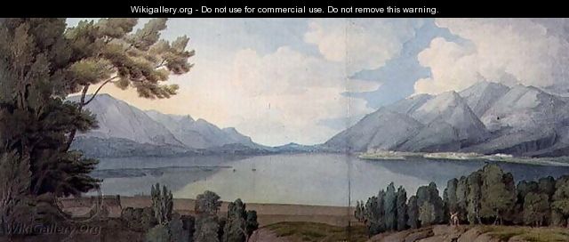Derwentwater from the South, 1786 - Francis Towne