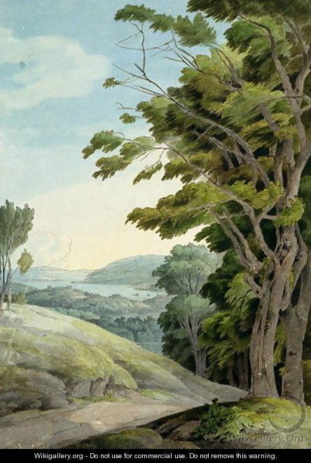 View from Rydal Park - Francis Towne
