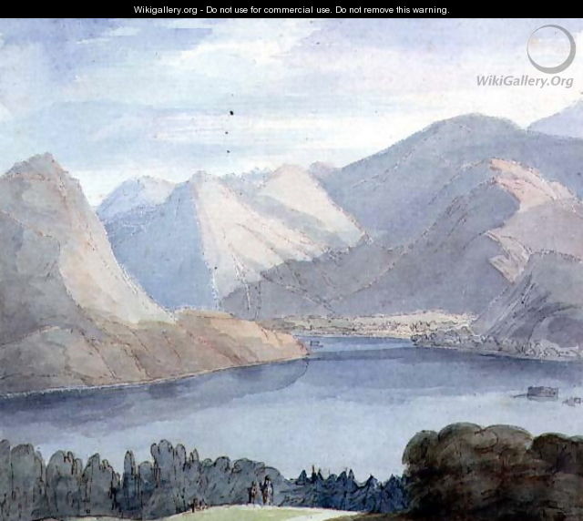 Ullswater from Gowbarrow Park, 1786 - Francis Towne