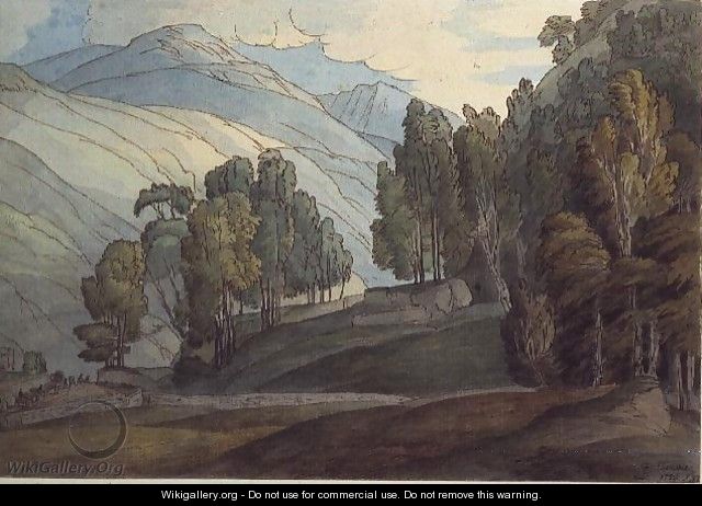 The Vale of St. John, 1786 2 - Francis Towne
