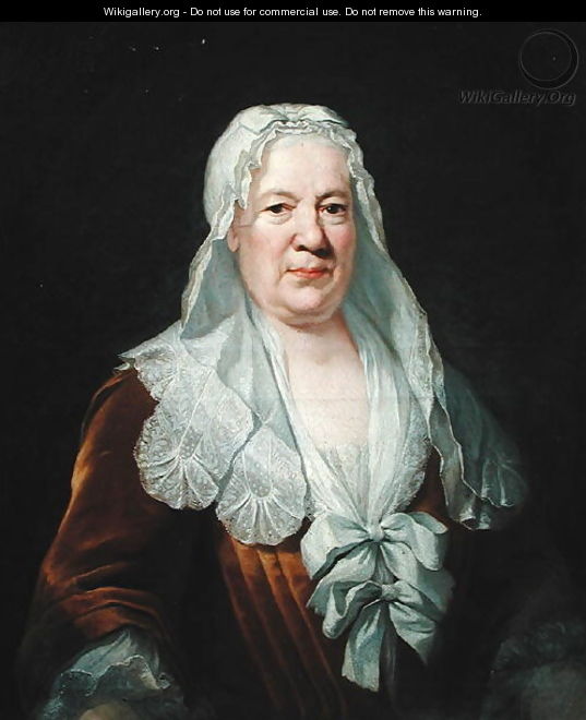 Portrait of Suzanne Cromelin - Louis Tocque