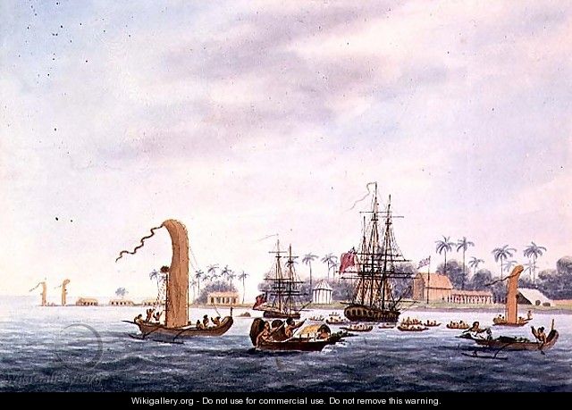 Point Venus, Island of Otahytey, 1792 - Captain George Tobin