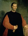 Portrait of Niccolo Machiavelli 1469-1527 - Santi Di Tito