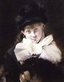 Portrait of a Young Girl - Edouard Toudouze