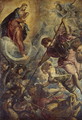 Archangel Michael Fights Satan, c.1590 - Jacopo Tintoretto (Robusti)