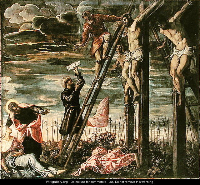 Crucifixion - Jacopo Tintoretto (Robusti)