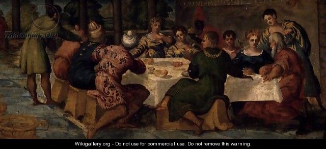 King Belshazzars Banquet, c.1543-44 - Jacopo Tintoretto (Robusti)