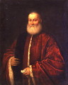 Portrait of an Old Man in Red Robes - Jacopo Tintoretto (Robusti)
