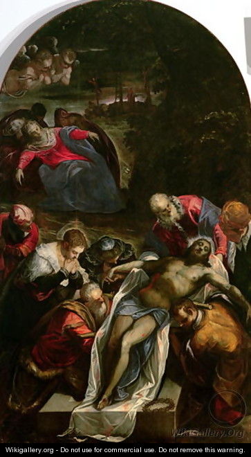The Deposition, c.1592-94 - Jacopo Tintoretto (Robusti)