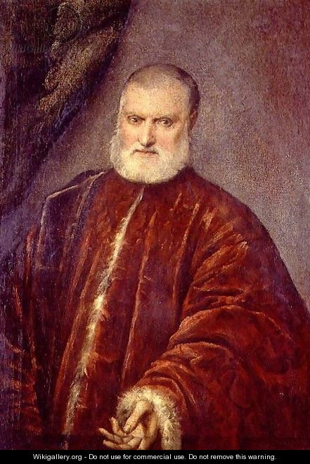Portrait of Antonio Cappello - Jacopo Tintoretto (Robusti)