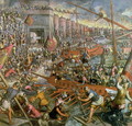 The Capture of Constantinople in 1204 - Jacopo Tintoretto (Robusti)