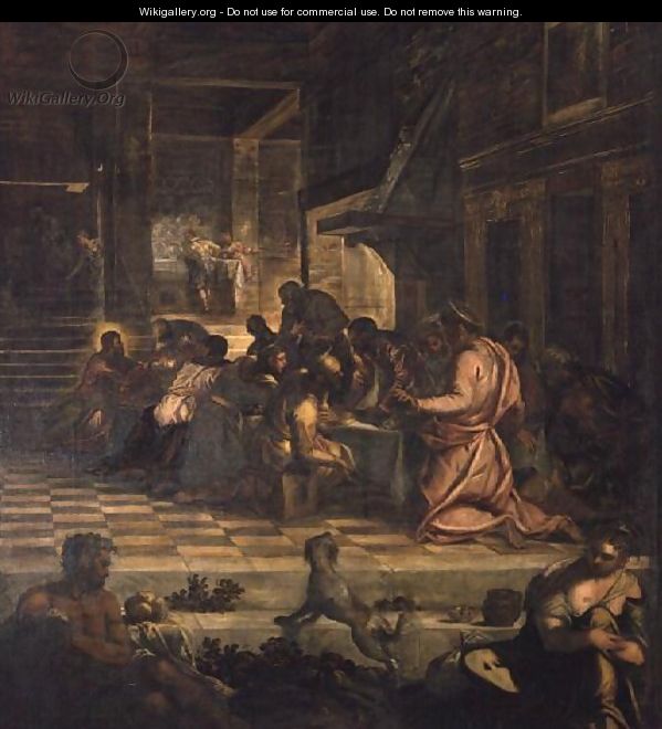 The Last Supper 4 - Jacopo Tintoretto (Robusti)