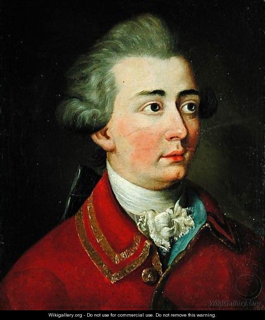 Self portrait - Johann Heinrich Wilhelm Tischbein
