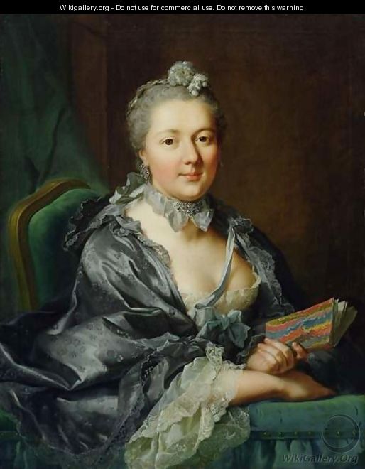 The Artists Second Wife, Julie Marianne Pernette, nee Robert, 1762 - Johann Heinrich The Elder Tischbein