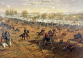 Battle of Gettysburg, 1863, printed by L. Prang and Co., 1887 - Thure de Thulstrup