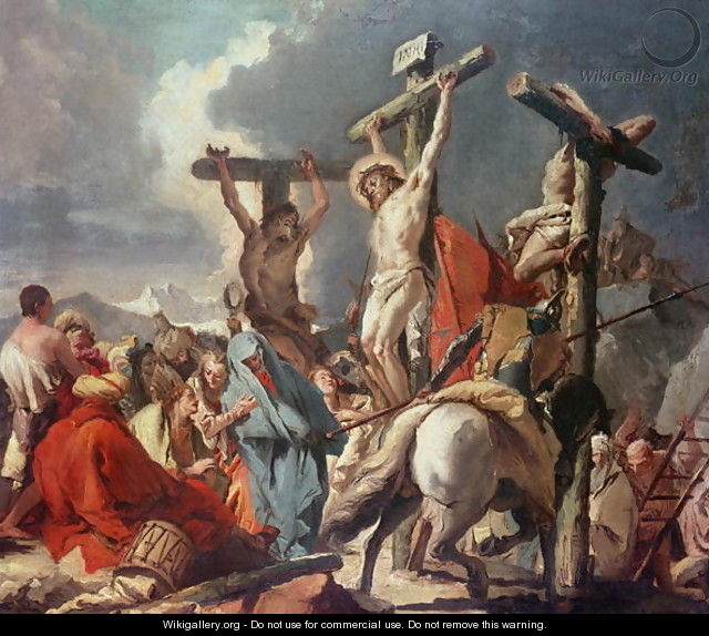 Christ on the Cross - Giovanni Domenico Tiepolo